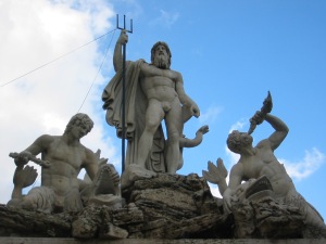 Neptune-sculpture